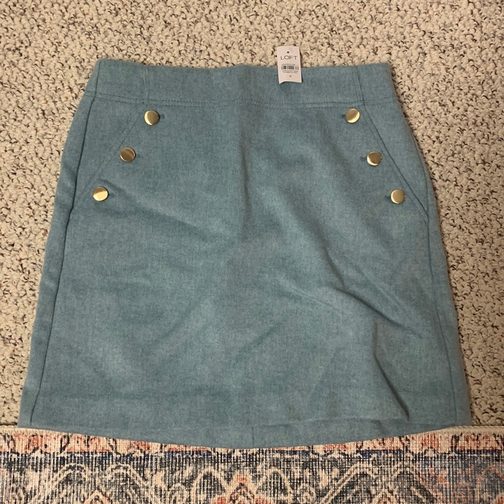 NWT loft mini skirt